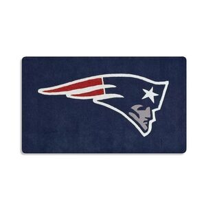 FANMATS NFL New England Patriots Floor Mat Rug in Navy Blue, 18 x29 inch